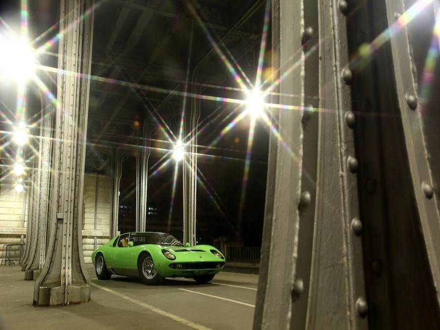 Shooting Lamborghini Miura